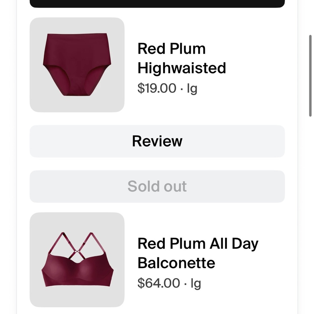 Red Plum Balconette